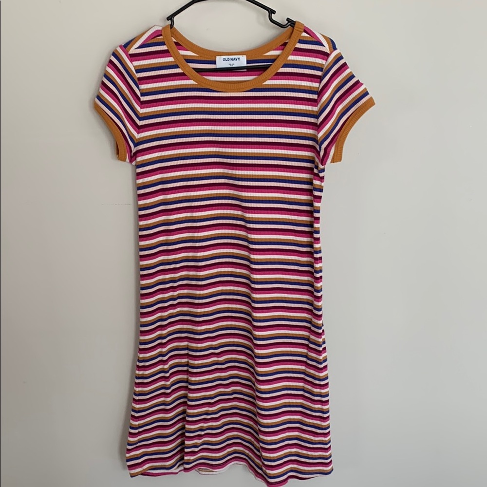 Old Navy Striped T-Shirt Dress